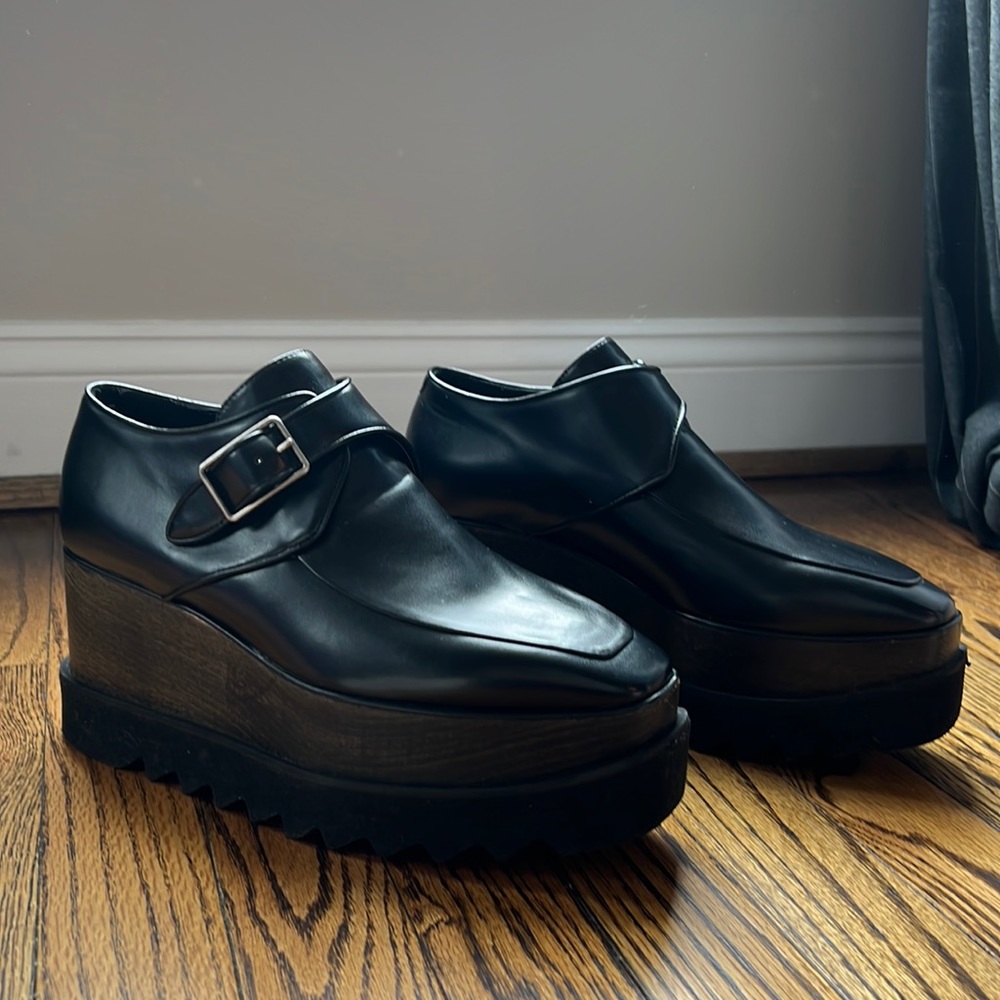 Stella McCartney Platform Wedge Loafer